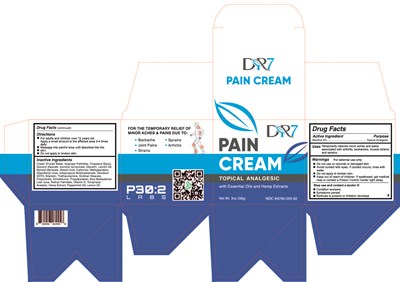 DR7 Pain Cream 2oz Outer Package - DR 7 Pain Cream 2oz